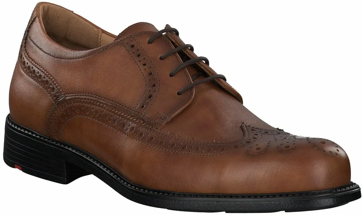 Tampico Herrenschnürschuhe ausLeder 243221610800 (Mittelbraun)